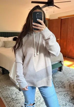Universal Threads Beige Hoodie thumbnail 1