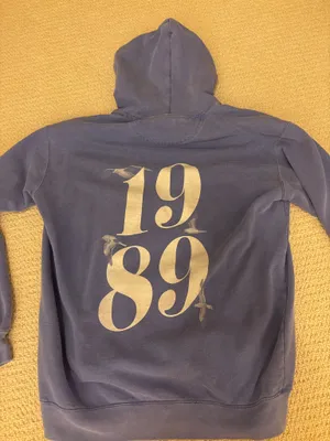 Taylor Swift 1989 Hoodie Comfort Colors thumbnail 2