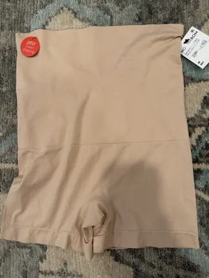 Skinnygirl 360 Waist Shaper Nude Shapewear Bottom Sz M NWT thumbnail 1