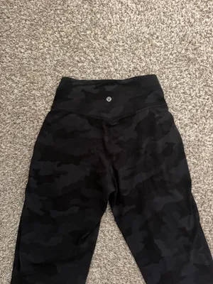 Lululemon Black Camo Align Joggers High-Rise thumbnail 2