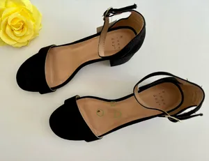 Black Suede Heels, Size 8 thumbnail 4
