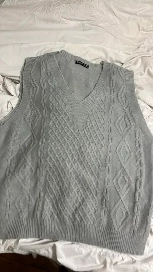 Sweater vest Gray Size L thumbnail 3