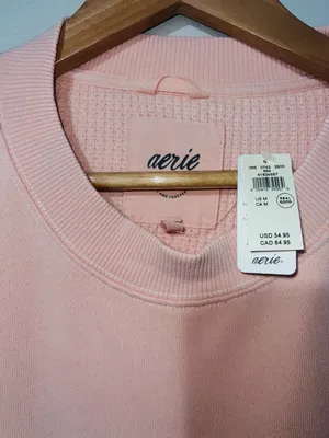 Aerie Women's Oversized Beyond Crew Sweatshirt - Medium thumbnail 3