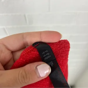 Urban Outfitters Out From Under Red Ribbed Bralette Size M/L thumbnail 7