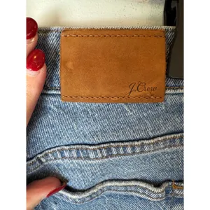 J‎ Crew Jeans Women 25 Blue Medium Wash Distressed Denim Demi Boot Crop Preppy thumbnail 8