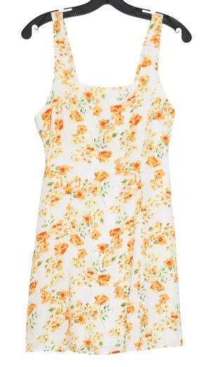 Lulus Dress Floral Cottage Y2K Fairy Summer 90s Retro Sundress Tie Back Medium thumbnail 1