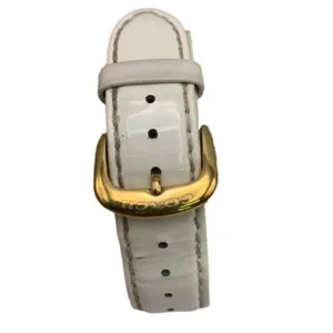 COACH Boyfriend Gold-tone Patent Leather Ladies Wristlet Watch thumbnail 3
