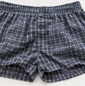 Colsie Women’s Plaid Boxer Shorts thumbnail 1