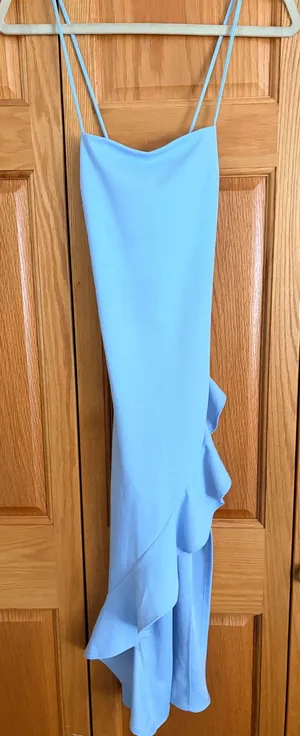 Windsor Baby Blue Dress midi thumbnail 1