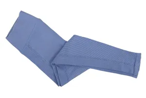OFFLINE by Aerie Leggings Womens M Periwinkle Blue Ribbed Braided High Waist thumbnail 1