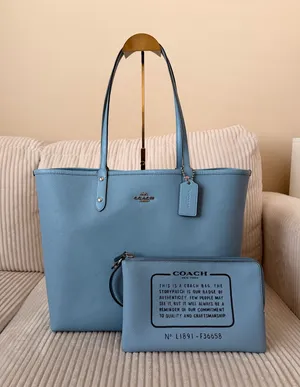 Coach Reversible City Tote with Pouch thumbnail 1