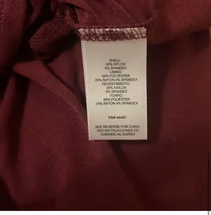 Material Girl Burgundy Lace Dress | Size Small thumbnail 8