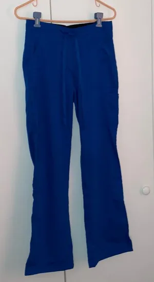Grey’s Anatomy Professional Wear by BARCO Scrub Pants Blue XS thumbnail 1