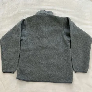 Patagonia Gray Fleece Half-Zip Pullover thumbnail 2