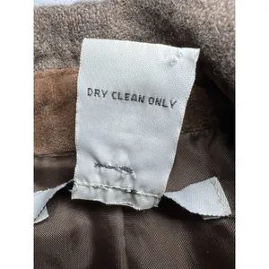 CAbi Womens Brown Wool Blend Ruffle Front Jacket fairy whimsical witchy cottage thumbnail 5