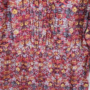 Joe Fresh -1015 vintage floral dress size 10‎ Large thumbnail 4