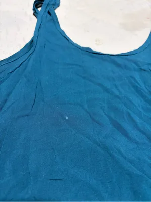 Free people intimately Teal Lace Hem Tank Top medium thumbnail 2