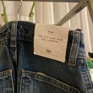 Zara The 70’s High Rise Full Length slim fit Jeans size 4 thumbnail 8