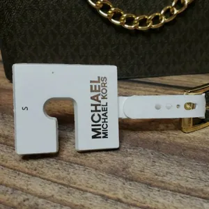 Michael Kors Chocolate Brown Fanny Pack Belt Bag with Gold Pull Chain thumbnail 3