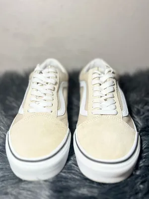 VANS Old Skool Shoe Original Icon Leather Canvas Sneakers Size 9.5 Women’s 8 Men thumbnail 3