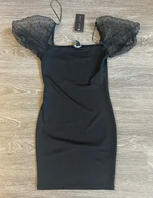 Black Mini Dress thumbnail 1