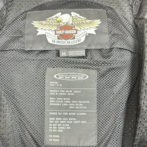 Harley-Davidson‎ Womens FXRG Padded Riding Jacket Black Medium 98366-05VW Biker thumbnail 10