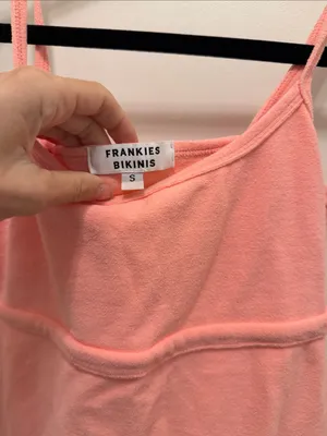 Frankies bikinis pink mini dress thumbnail 2
