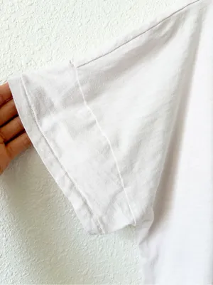 Eileen Fisher 100% Organic Cotton T Shirt Pale Pink Size Large Minimalist Casual thumbnail 3