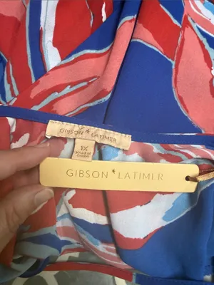 Gibson Latimer Vibrant Floral Flutter Sleeve Blouse thumbnail 8