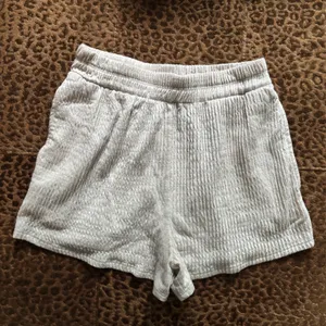 Emory Park Cream Ribbed Women Shorts thumbnail 1