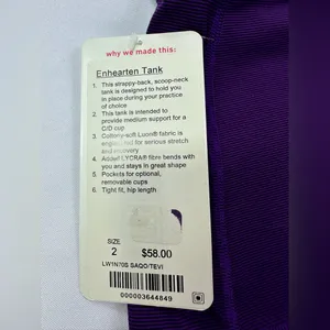 Lululemon Enhearten Tank purple size 2 thumbnail 7