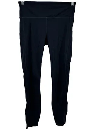 Vuori Stride 7/8 Legging High Rise Stash Pockets UPF Moisture Wicking Ink Small thumbnail 2