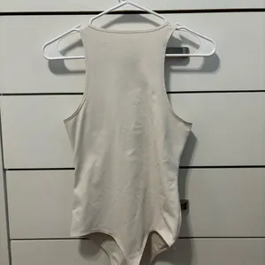 Abercrombie White Cutout Bodysuit thumbnail 3