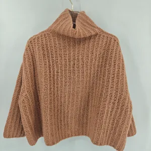 Free People Fluffy Fox Turtleneck Pullover Sweater Size S‎ thumbnail 2