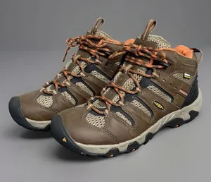 Keen Koven Waterproof Mid Hiking Leather Boots Women's Brown Size 7.5M thumbnail 1