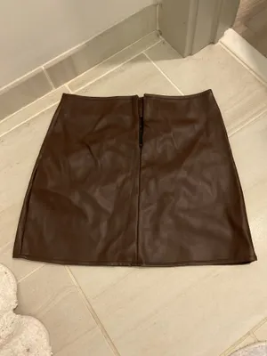 Forever 21 Leather Skirt Mini thumbnail 2