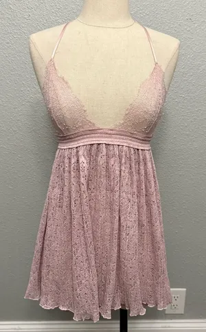 Victoria's Secret Lace‎ Babydoll Size S EUC thumbnail 1