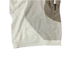 Alo Yoga Make Waves Hoodie Unisex S Oversized Sweatshirt Ivory Beige Athletic thumbnail 6