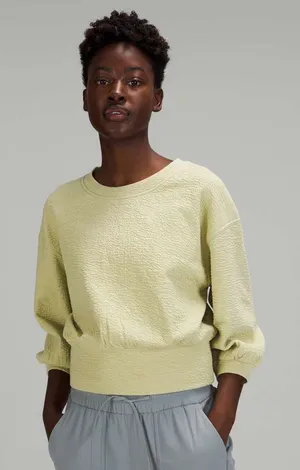 LULULEMON Textured Crewneck‎ Pullover thumbnail 1