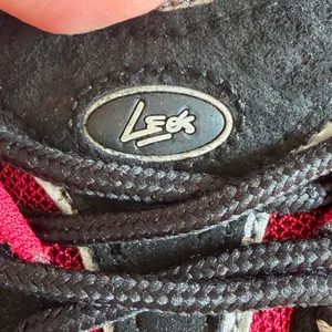 Leos Meg Wave Red Black Split Sole Dance Sneakers Jazz Hip Hop‎ Shoes Womens 8 thumbnail 9