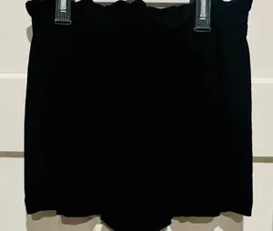 Ambiance Apparel PAPERBAG WAIST SHORTS BLACK SIZE M thumbnail 3