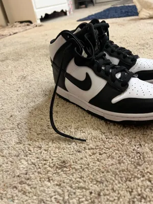 Nike Jordan panda high top size 8 women’s  thumbnail 3
