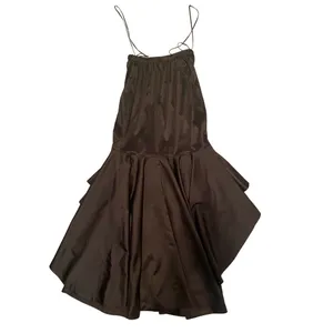 VTG 80’s Lillie Rubin 8 10 Formal Dress Gown Detachable Skirt Black Satin Party thumbnail 7