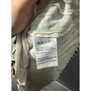 Anthropologie Maeve Sylvia Embroidered Top Boho Summer Sz L NWT thumbnail 5