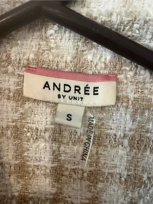 Andrée by Unit Plaid Tweed Shacket thumbnail 6