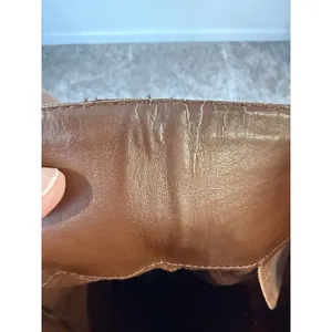 Vince Camuto Bollo Knee-High Brown Leather Studded Riding Boots Wm Sz 9 thumbnail 9