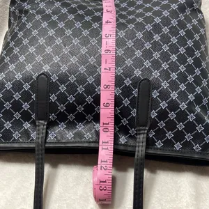 Stylish Black and Gray Tote Bag thumbnail 10