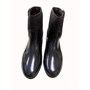 Tommy Hillfiger women black rain boots size 10M SKU 1293 thumbnail 2