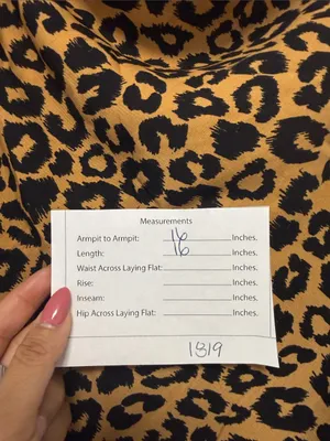Leopard Print Cowl Neck Bodysuit in Tan and Black thumbnail 4