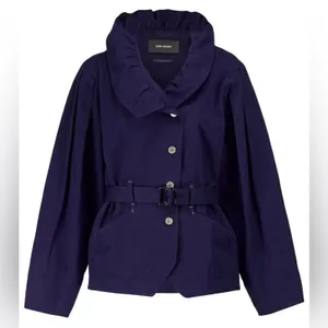 Isabel Marant Blue Dipazo Belted Denim Jacket‎ Womens Size 34 / US XS / 2 thumbnail 6